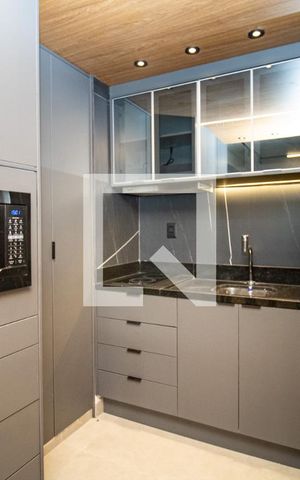 Apartamento à venda com 38m², 1 quarto e sem vaga Apartamento à venda com 38m², 1 quarto e sem vagaCozinha, forno, geladeira
