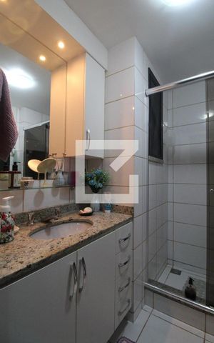 Apartamento à venda com 95m², 3 quartos e 1 vaga Apartamento à venda com 95m², 3 quartos e 1 vagaBanheiro da Suíte