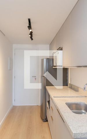 Studio à venda com 33m², 1 quarto e sem vagaCozinha