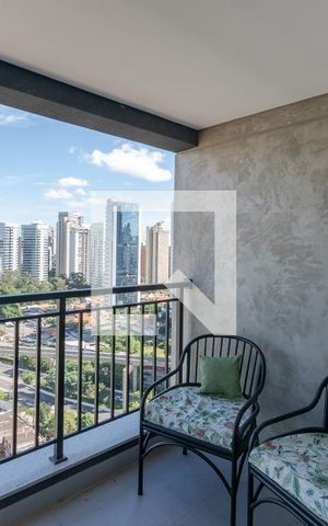 Studio à venda com 33m², 1 quarto e sem vagaVaranda