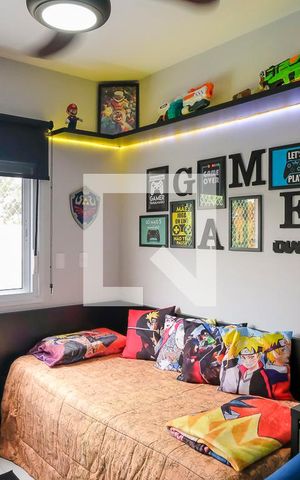 Apartamento à venda com 96m², 3 quartos e 2 vagasQuarto 2