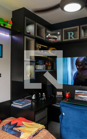 Apartamento à venda com 96m², 3 quartos e 2 vagasQuarto 2