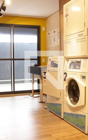 Studio à venda com 27m², 1 quarto e sem vagaLavanderia