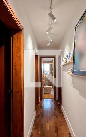 Apartamento à venda com 165m², 4 quartos e 3 vagasCorredor Quartos