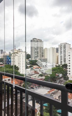 Studio para alugar com 35m², 1 quarto e sem vagaVaranda