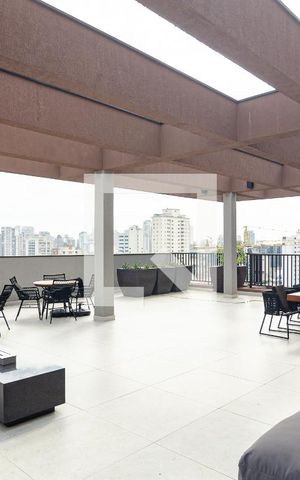 Studio para alugar com 20m², 1 quarto e sem vaga Studio para alugar com 20m², 1 quarto e sem vagaTerraço