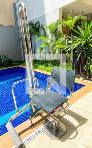 Studio para alugar com 25m², 1 quarto e sem vaga Studio para alugar com 25m², 1 quarto e sem vagaÁrea comum - Piscina