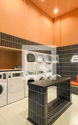 Studio para alugar com 25m², 1 quarto e sem vaga Studio para alugar com 25m², 1 quarto e sem vagaLavanderia