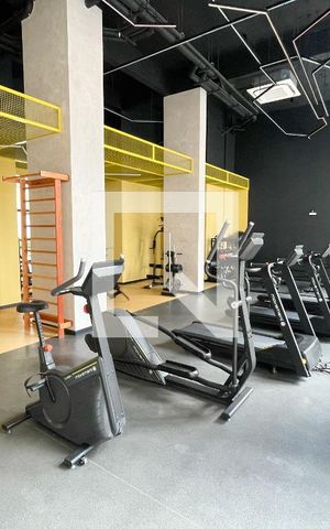 Studio para alugar com 25m², 1 quarto e sem vaga Studio para alugar com 25m², 1 quarto e sem vagaÁrea comum - Academia