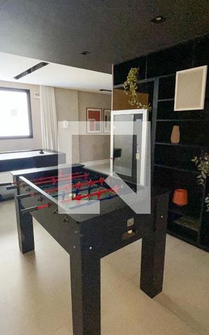 Studio para alugar com 25m², 1 quarto e sem vaga Studio para alugar com 25m², 1 quarto e sem vagaSalão de jogos