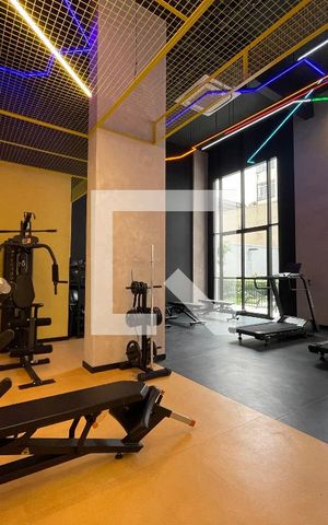 Studio para alugar com 25m², 1 quarto e sem vaga Studio para alugar com 25m², 1 quarto e sem vagaÁrea comum - Academia