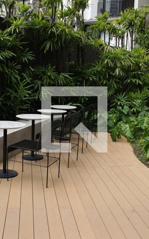 Studio à venda com 27m², 1 quarto e sem vagaÁrea comum