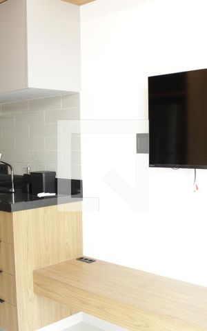 Studio à venda com 27m², 1 quarto e sem vagaStudio - Cozinha
