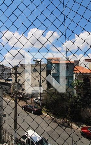 Apartamento à venda com 50m², 2 quartos e 1 vagaVista da sacada da sala