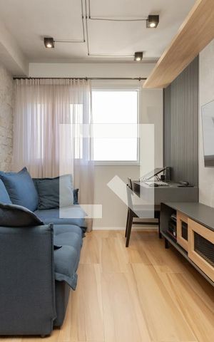 Apartamento à venda com 28m², 1 quarto e sem vaga Apartamento à venda com 28m², 1 quarto e sem vagaSala