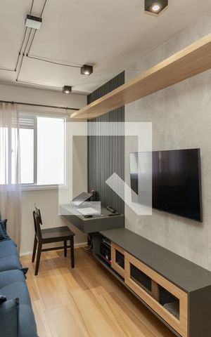 Apartamento à venda com 28m², 1 quarto e sem vaga Apartamento à venda com 28m², 1 quarto e sem vagaSala