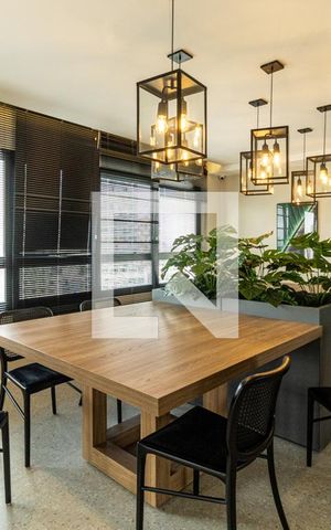 Apartamento para alugar com 33m², 1 quarto e sem vagaSalão de Festas