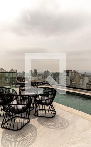 Apartamento para alugar com 33m², 1 quarto e sem vagaPiscina
