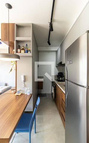 Apartamento para alugar com 33m², 1 quarto e sem vagaCozinha