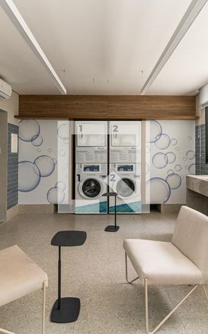 Apartamento para alugar com 33m², 1 quarto e sem vagaLavanderia