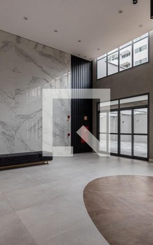 Apartamento para alugar com 31m², 1 quarto e sem vagaHall social