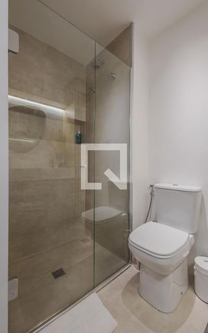 Apartamento para alugar com 31m², 1 quarto e sem vaga Apartamento para alugar com 31m², 1 quarto e sem vagaBanheiro