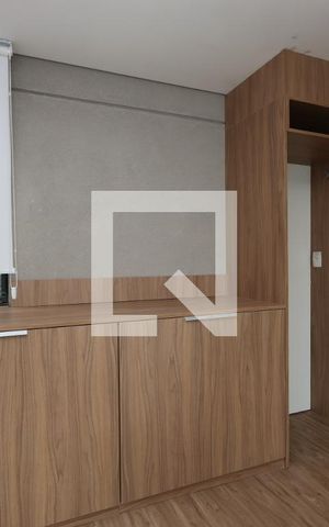 Apartamento à venda com 49m², 1 quarto e 1 vagaSala expandida - nicho geladeira