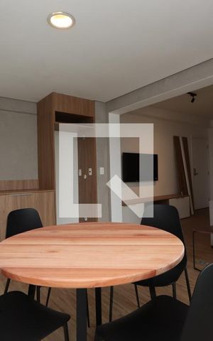 Apartamento à venda com 49m², 1 quarto e 1 vagaSala expandida - detalhe