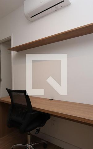 Apartamento à venda com 49m², 1 quarto e 1 vagaSala expandida - bancada