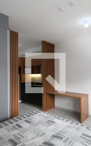 Studio para alugar com 24m², 1 quarto e sem vagaSala/Quarto