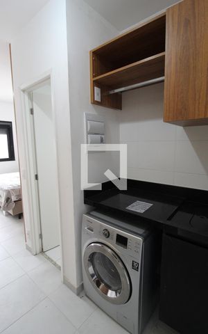 Studio para alugar com 24m², 1 quarto e sem vagaCozinha