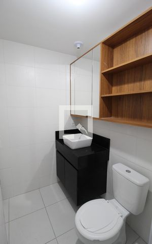Studio para alugar com 24m², 1 quarto e sem vagaBanheiro