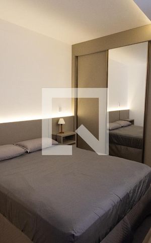 Studio para alugar com 35m², 1 quarto e 1 vagaQuarto