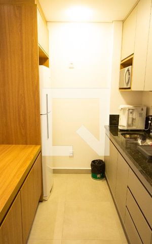 Studio para alugar com 35m², 1 quarto e 1 vagaCozinha