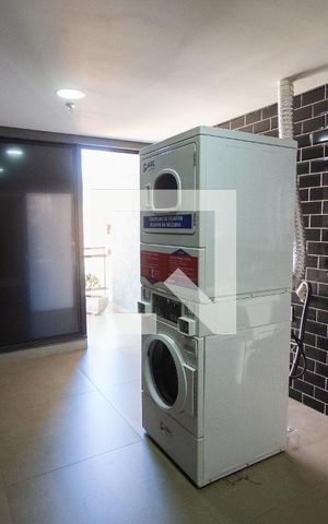 Studio para alugar com 35m², 1 quarto e 1 vagaLavanderia
