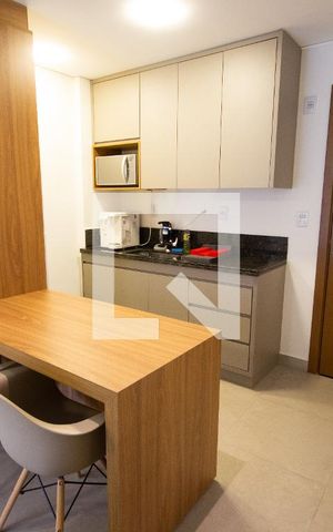 Studio para alugar com 35m², 1 quarto e 1 vagaCozinha