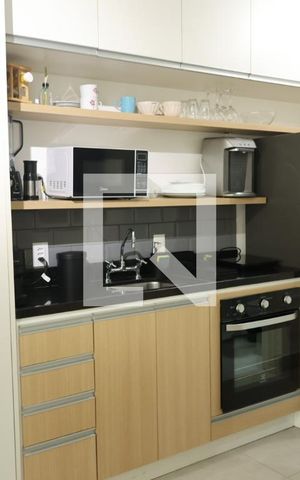 Studio à venda com 25m², 1 quarto e sem vagaCozinha