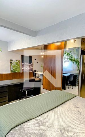 Studio à venda com 50m², 1 quarto e 1 vagaQuarto