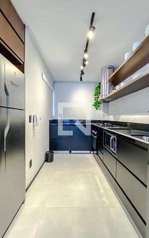 Studio à venda com 50m², 1 quarto e 1 vagaCozinha