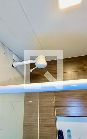 Studio para alugar com 28m², 1 quarto e sem vaga Studio para alugar com 28m², 1 quarto e sem vagaStudio banheiro social