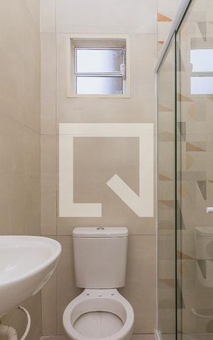 Studio para alugar com 18m², 1 quarto e sem vaga Studio para alugar com 18m², 1 quarto e sem vagaBanheiro