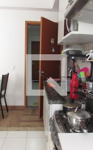 Apartamento à venda com 44m², 2 quartos e 1 vagaCozinha