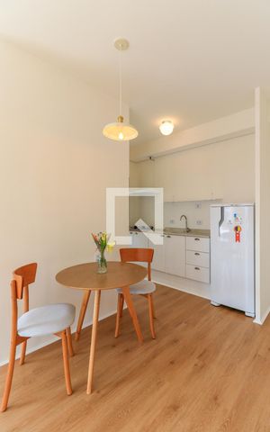 Apartamento à venda com 35m², 1 quarto e 1 vaga Apartamento à venda com 35m², 1 quarto e 1 vagaSala/Quarto
