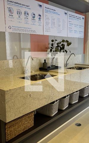 Apartamento para alugar com 34m², 1 quarto e sem vagaLavanderia
