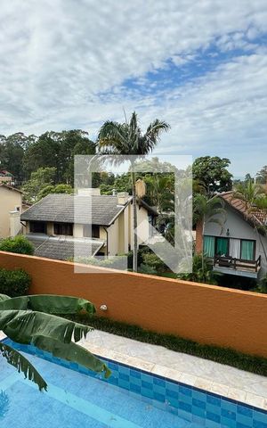 Casa de condomínio para alugar com 480m², 4 quartos e 6 vagasVista da Sala