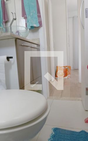 Apartamento para alugar com 40m², 2 quartos e sem vagaBanheiro