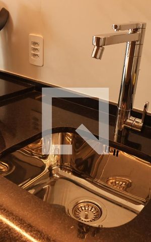 Studio para alugar com 25m², 1 quarto e 1 vagaCozinha - Torneira