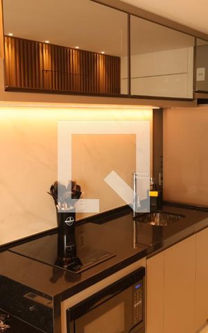 Studio para alugar com 25m², 1 quarto e 1 vagaCozinha - Armários