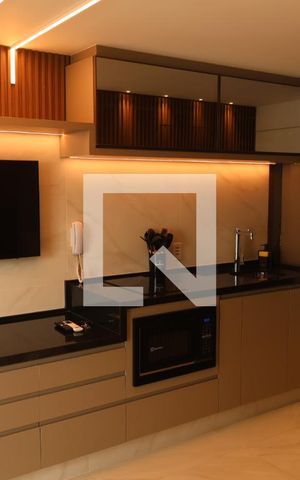Studio para alugar com 25m², 1 quarto e 1 vagaSala
