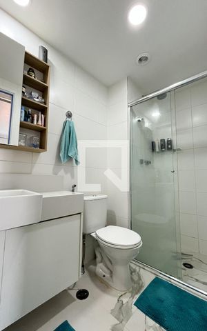 Apartamento à venda com 62m², 2 quartos e 1 vagaBanheiro da Suíte